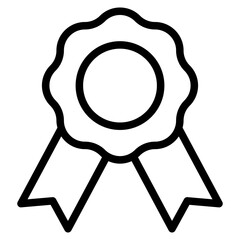 award ribbon line