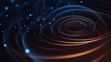 Modern digital abstract 3D background