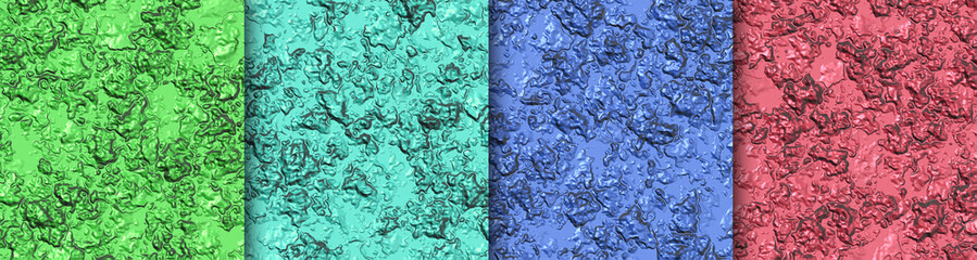 abstract texture. creative background for design. Horizontal image. 3D image. 3D rendering. Banner for insertion into site.
