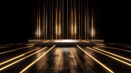 Abstract background with gold color