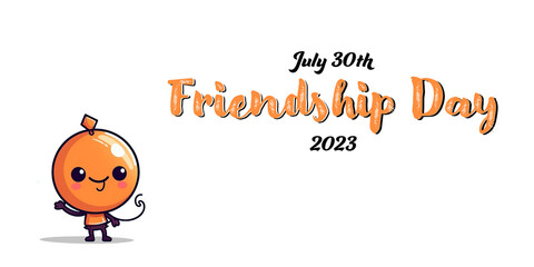 Friendship Day Background Illustration