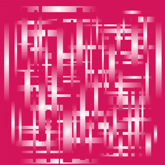 Original abstract vector pattern in the form of stripes and rectangles on a pink background