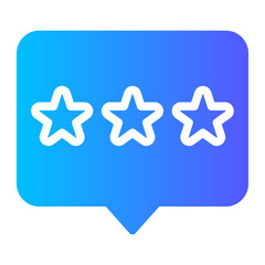 feedback gradient icon