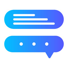 review gradient icon