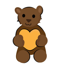 Vector of cute birthday sticker