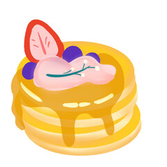 illustration of a cake