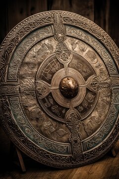 a Viking shild