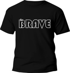 t shirt motivational typography design for print