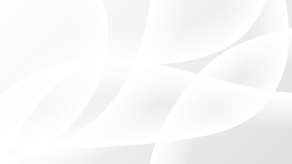 White Abstract Modern Line Pattern Background. Technology Banner. Geometric. Wallpaper. Vector Illustration