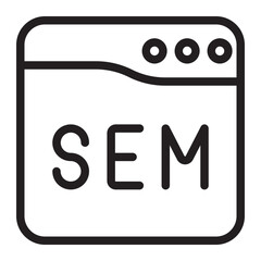 sem line icon