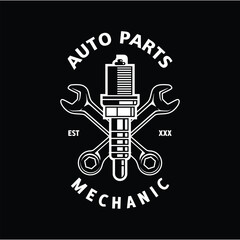 logo vektor for auto repair, auto parts.