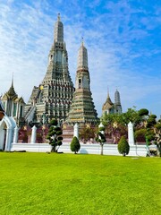 beautiful temple, wat Thai, bangkok and landmark Thailand 