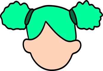 Cartoon face