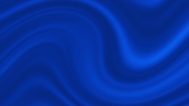 3D animation. Fluid gradient dark blue toned wallpaper. Creative footage of graph Looped ite black blue waves and stripes animated background