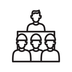 training vector icon