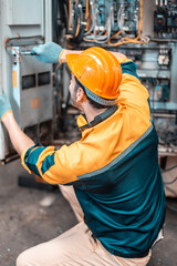 Electrical technician tests wiring, polarity, grounding, voltages and performs electrical...