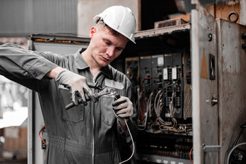 Electrical technician tests wiring, polarity, grounding, voltages and performs electrical...