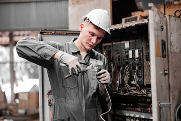 Electrical technician tests wiring, polarity, grounding, voltages and performs electrical...