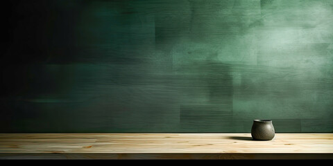 blackboard on the table