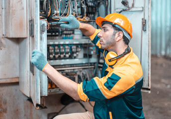 Electrical technician tests wiring, polarity, grounding, voltages and performs electrical...