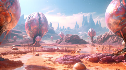 Alien landscape