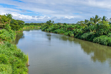 Nadi River through the valley