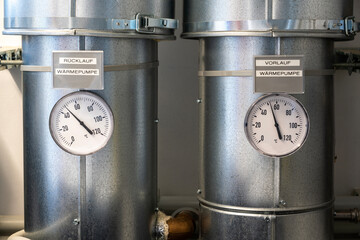 W&auml;rmepumpe Heizkeller Ventil