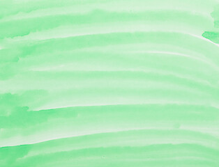 green watercolor background. hand painted by brush