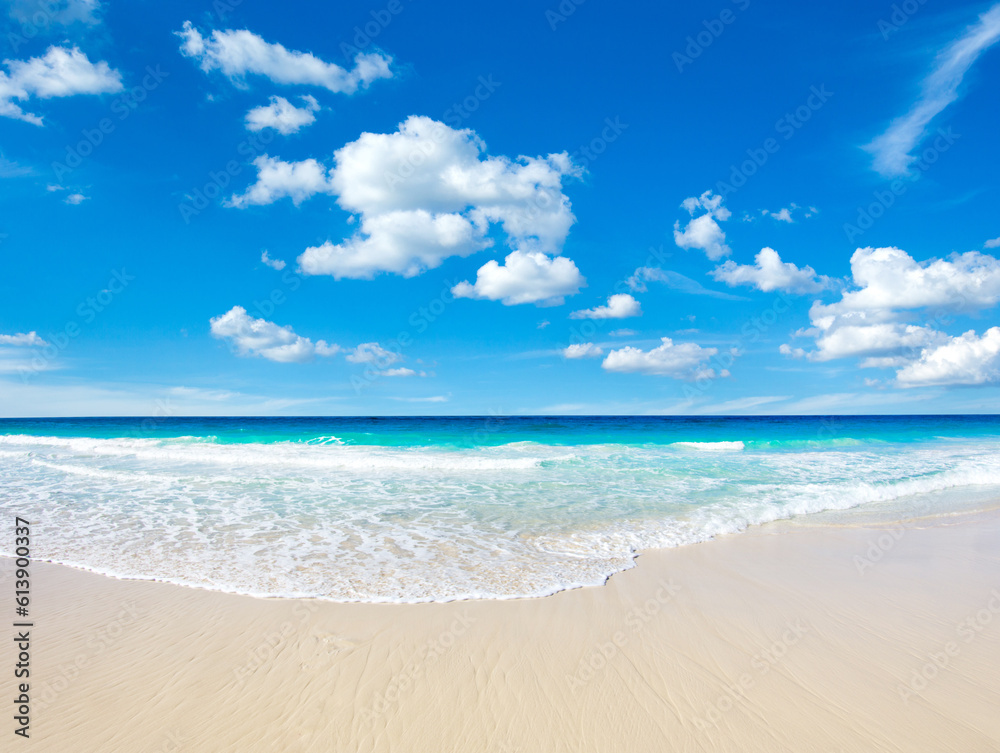 Canvas Prints beach and beautiful tropical sea