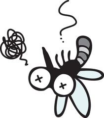 蚊のイラスト
