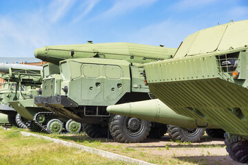 Fototapeta premium Saint-Petersburg, Russia. June 11, 2023: Military Historical Museum of Artillery, Engineers and Signal Corps