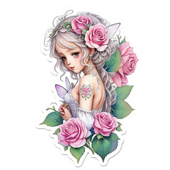 little rose girl