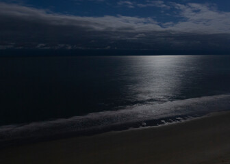 Moonlight and stars at Myrtle Beach