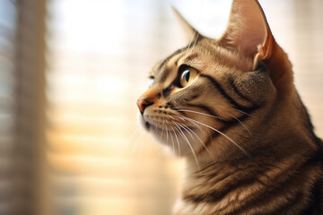 Beautiful portrait of a cat