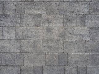 Stone tile wall