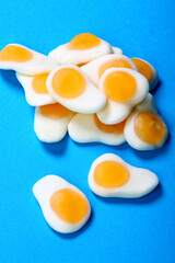 Fried egg candy sweets