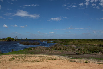 Fototapeta na wymiar landscape of the lagoon