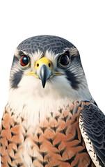 Eagle portrait, PNG background