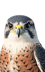 Obraz premium Eagle portrait, PNG background