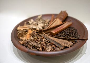 Bumbu Dapur,  dry Javanese traditional seasoning, for cooking a healthy food