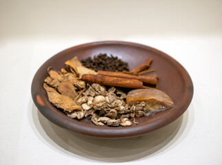 Bumbu Dapur,  dry Javanese traditional seasoning, for cooking a healthy food