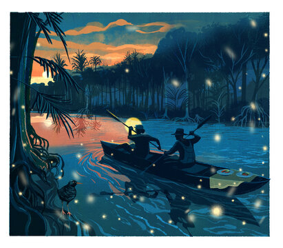 Night Kayaking 