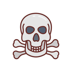 Game Over icon in vector. Illustration