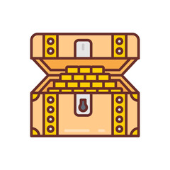 Esport Treasure Box icon in vector. Illustration