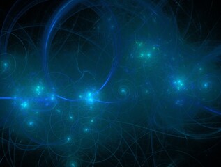 Imaginatory fractal abstract background Image