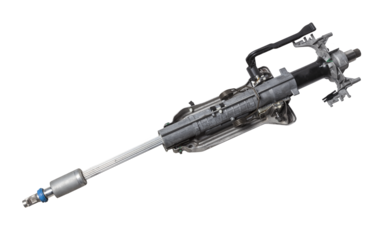 Car steering column - a car control system with the function of transmitting torque from the  wheel to gear. Includes ignition switch, direction indicator and light switch, auto undercarriage repair.