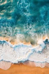 Foto op Canvas Ocean waves on the beach © MiraCle72