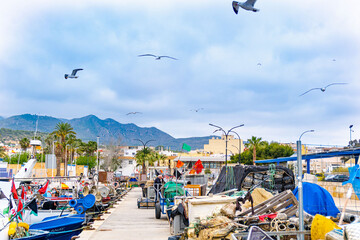 La Rapita, puerto pesquero