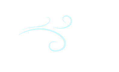 Vector illustration of wind icon 
