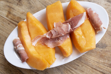 prosciutto and melon